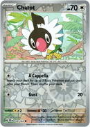 132/162 Chatot Common Reverse Holo Temporal Forces