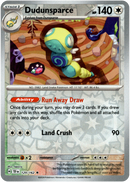 129/162 Dudunsparce Rare Reverse Holo Temporal Forces