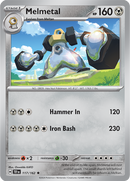 117/162 Melmetal Holo Rare Temporal Forces