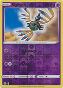 066/172 Sigilyph Uncommon Reverse Holo Brilliant Stars Pokemon TCG