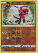 080/172 Throh Common Reverse Holo Brilliant Stars Pokemon TCG