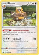 121/172 Bibarel Holo Rare Brilliant Stars Pokemon TCG