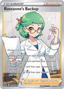 172/172 Roseanne's Backup Full Art Trainer Ultra Rare  Brilliant Stars Pokemon TCG