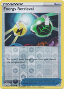 160/202 Energy Retrieval Trainer Uncommon Reverse Holo Sword & Shield
