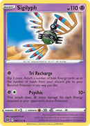 066/172 Sigilyph Uncommon Brilliant Stars Pokemon TCG