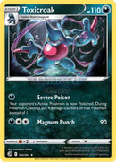 166/264 Toxicroak Rare Fusion Strike Single Card