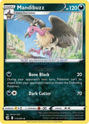 173/264 Mandibuzz Uncommon Fusion Strike Single Card