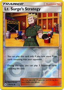 178/214 Lt. Surge's Strategy Uncommon Trainer Reverse Holo Unbroken Bonds
