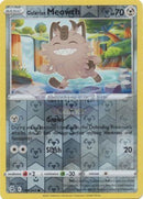 180/264 Galarian Meowth Common Reverse Holo Fusion Strike Single Card