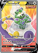184/198 Tornadus V Full Art Ultra Rare Chilling Reign Single Card