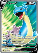 189/202 Lapras V Full Art Ultra Rare Sword & Shield