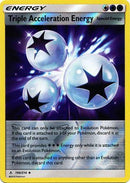 190/214 Triple Acceleration Energy Uncommon Energy Reverse Holo Unbroken Bonds
