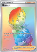 194/185 Beauty Hyper Secret Trainer Rare Vivid Voltage Single Card