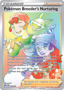 195/189 Pokémon Breeders Nurturing Hyper Secret Rare Darkness Ablaze Single Card