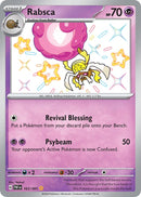 163/091 Rabsca Shiny Rare Paldean Fates