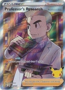 24/25 Professors Research Full Art Ultra Rare Celebrations Single Card