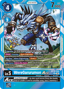 BT15-026 WereGarurumon ACE Super Rare
