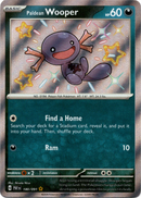 180/091 Paldean Wooper Shiny Rare Paldean Fates