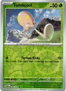 004/091 Toedscool Common Reverse Holo Paldean Fates