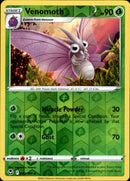 002/195 Venomoth Uncommon Reverse Holo Silver Tempest