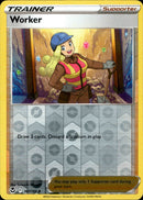 167/195 Worker Uncommon Reverse Holo Silver Tempest