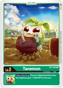 Bt1-007 Tanemon Rare Single Card