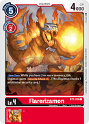 Bt1-018 Flarerizamon Common Single Card