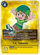 Bt1-087A T.k. Takaishi Alt Art Rare Single Card