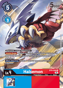 Bt8-026 Alternate Art Halsemon Single Card