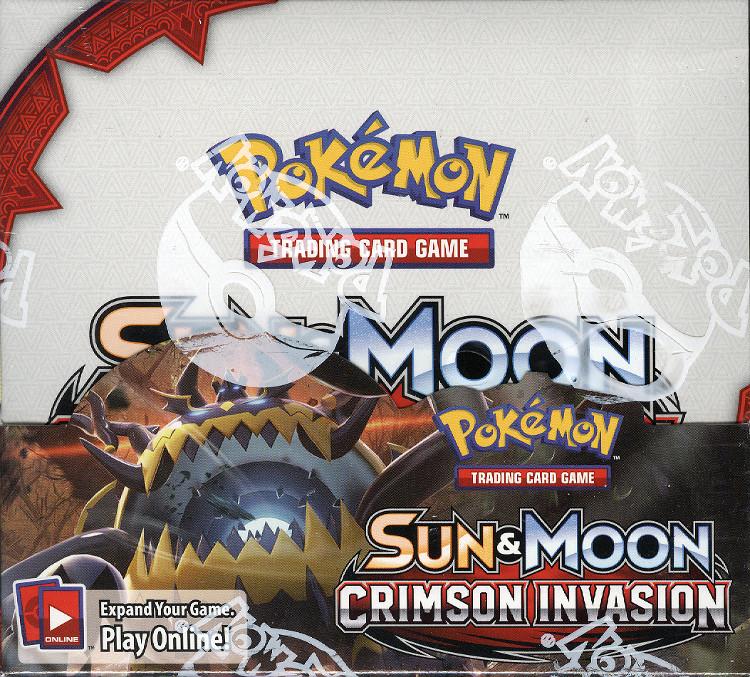 Pokemon TCG - Crimson Invasion Booster Box Pokemon TCG - Crimson Invasion Booster Box
