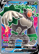 175/192 Rillaboom V Full Art Ultra Rare Rebel Clash