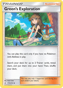 175/214 Green's Exploration Uncommon Trainer Unbroken Bonds