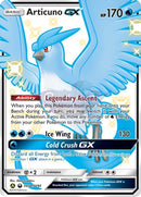 Sv54/sv94 Articuno Gx Full Art Shiny Secret Rare Hidden Fates Single Card