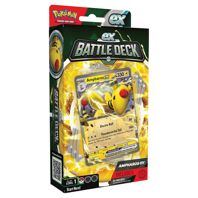 Pokemon TCG Ampharos EX Battle Deck