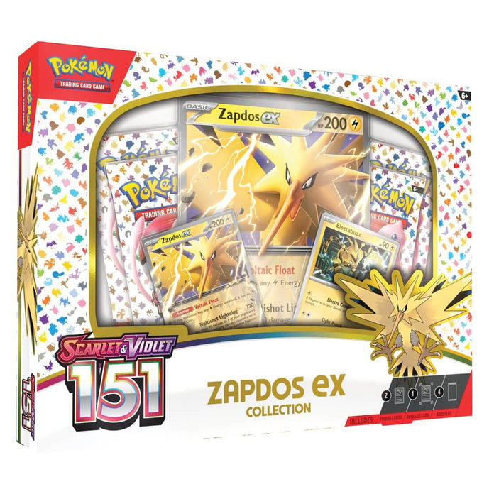 Pokemon TCG Scarlet & Violet 151 Zapdos EX Collection