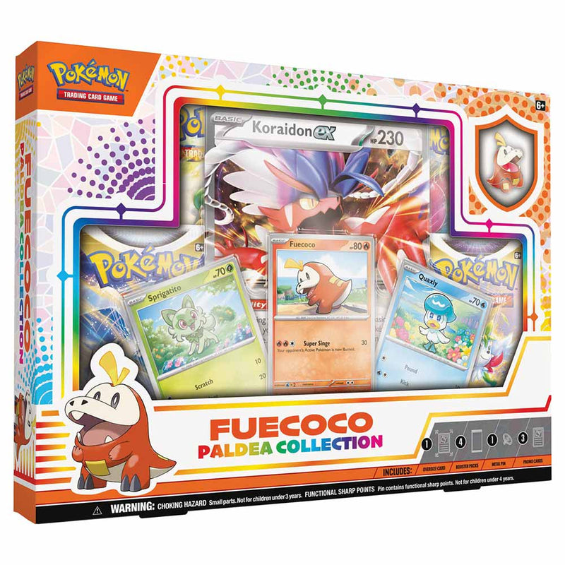 Pokemon TCG Paldea Box Collection Fuecoco