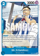 OP01-085 Mr. 3 (Galdino) Uncommon Corrected Version Wave 3
