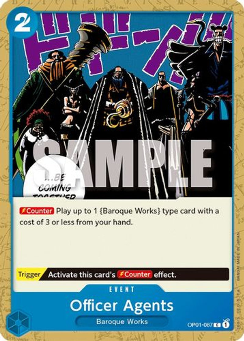 OP01-087 Officer Agents Common Corrected Version Wave 3