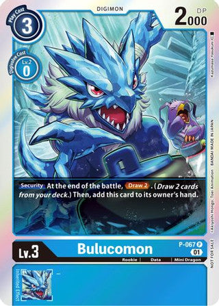 P-067 Bulucomon Promo Limited Card Pack Foil