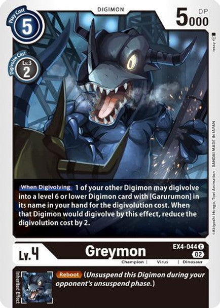 EX04-044 Greymon Common