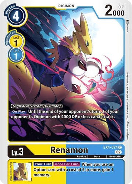 EX04-024 Renamon Common