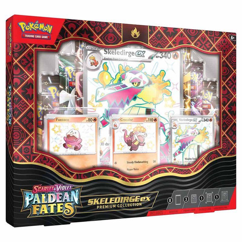 Pokemon TCG Scarlet & Violet Paldean Fates EX Premium Collection (Set of 3)