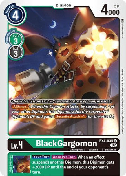 EX04-035 BlackGargomon Uncommon