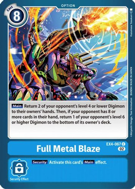 EX04-067 Full Metal Blaze Common