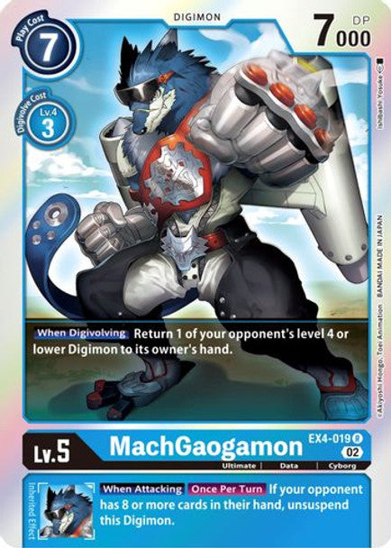 EX04-019 MachGaogamon Rare