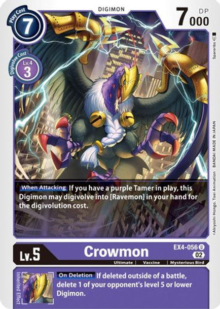 EX04-056 Crowmon Uncommon