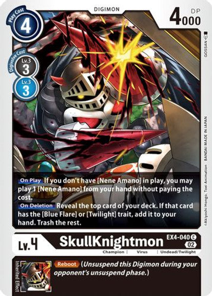 EX04-040 SkullKnightmon Common