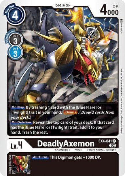 EX04-041 DeadlyAxemon Common