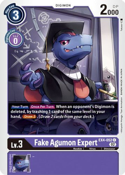 EX04-052 Fake Agumon Expert Common