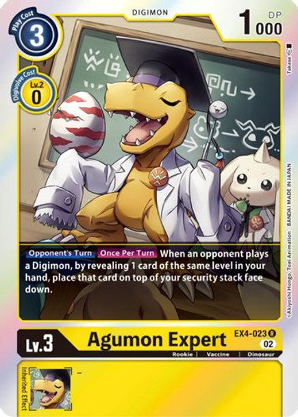 EX04-023 Agumon Expert Rare